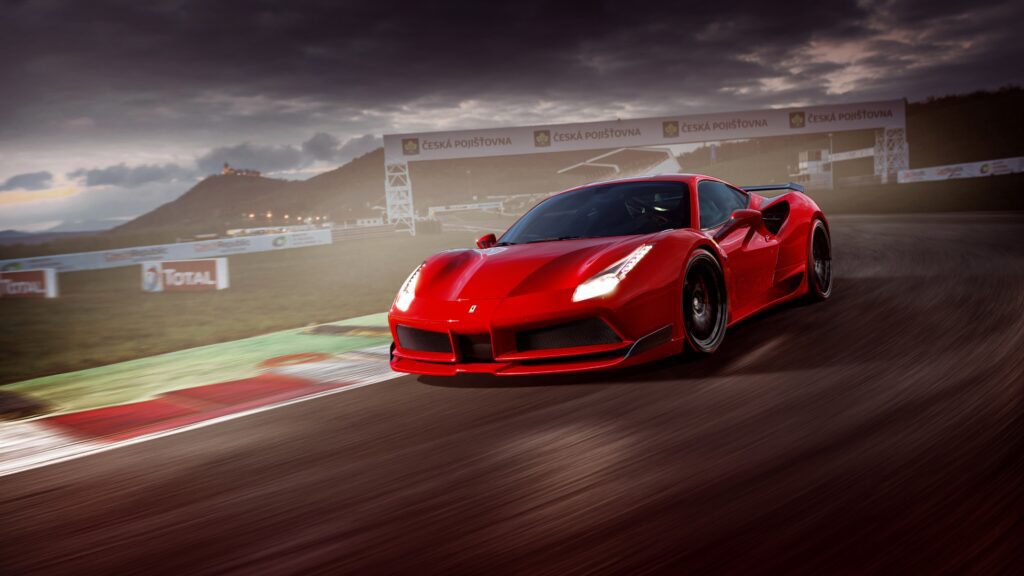 Ferrari rental in Dubai