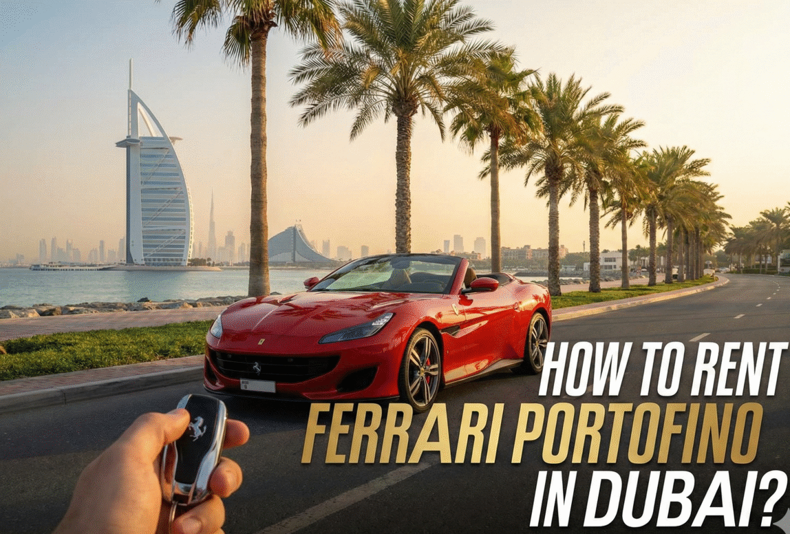 Rent Ferrari Portofino in Dubai