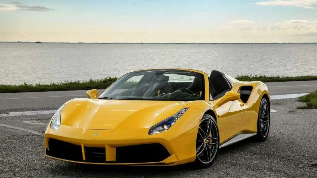 hire Ferrari 488 Spider in Dubai