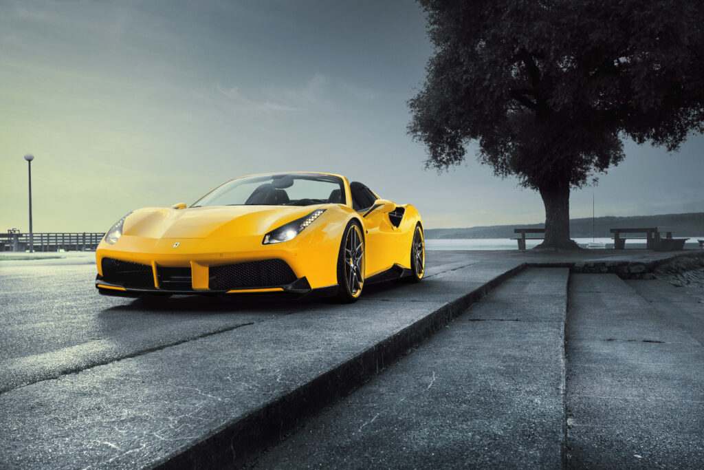 Car Rental Service in Dubai hire Ferrari 488 Spider in Dubai