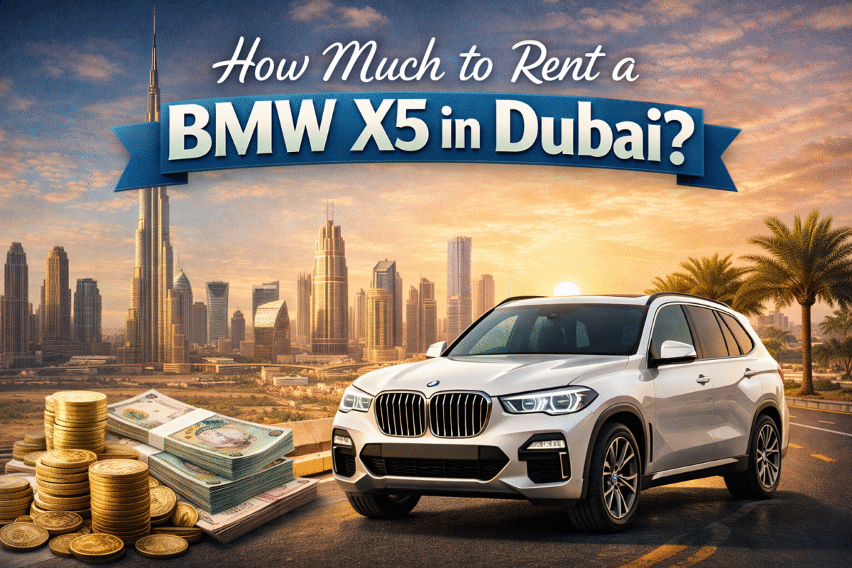 Rent a BMW X5 in Dubai