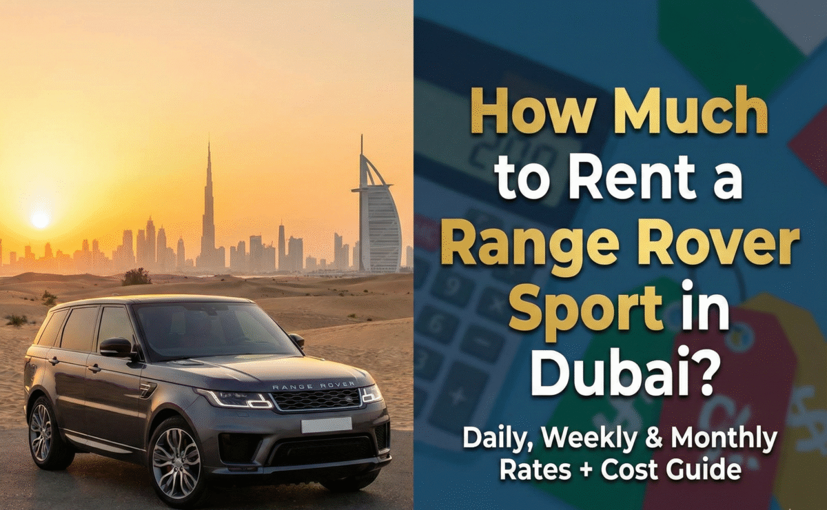 Rent a Range Rover Sport in Dubai