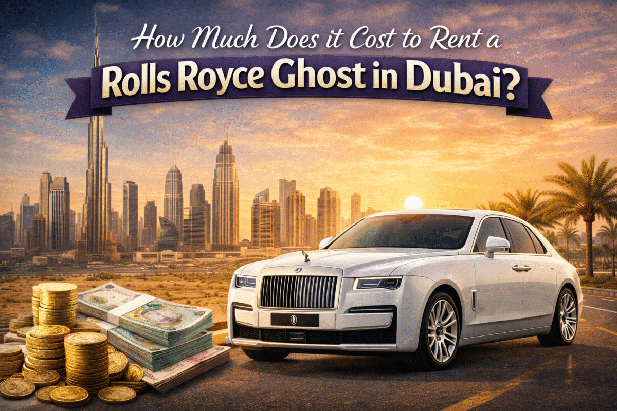 Rent a Rolls Royce Ghost in Dubai
