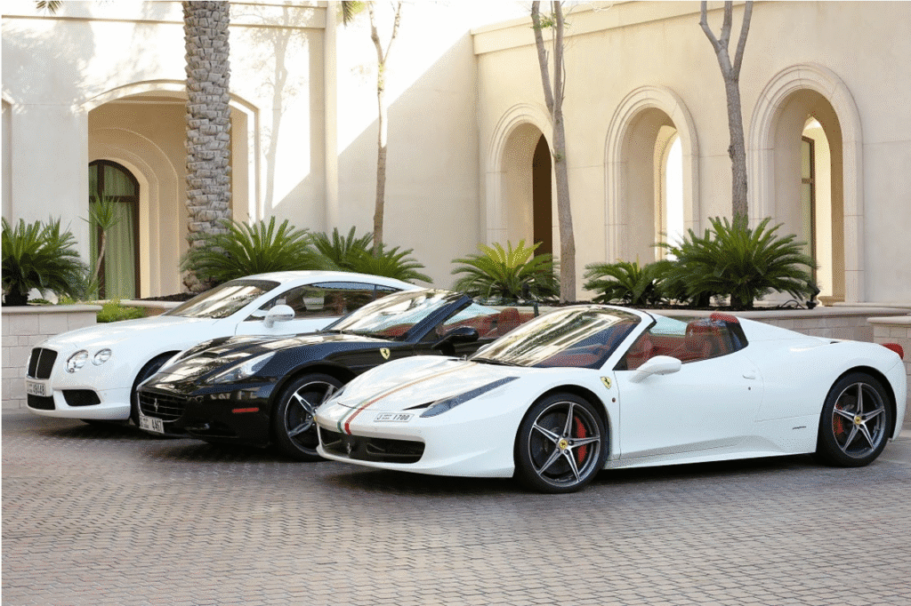renting car in Dubai