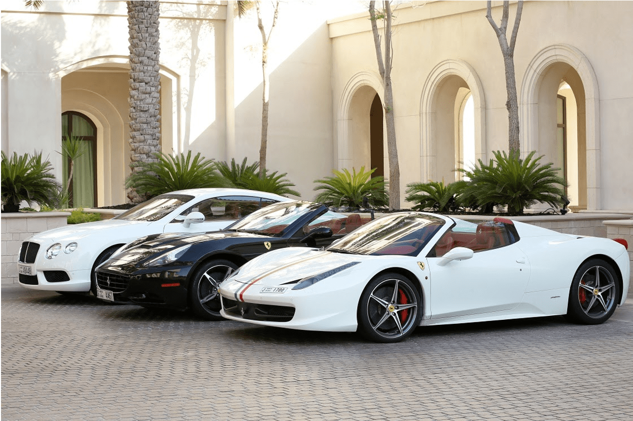 renting car in Dubai