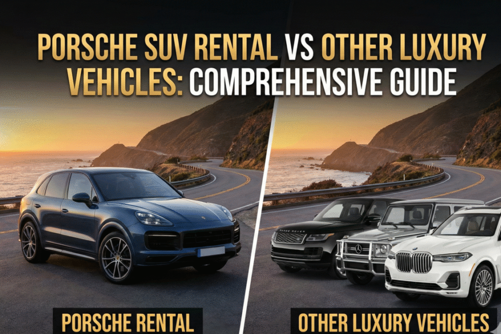 Porsche SUV Rental