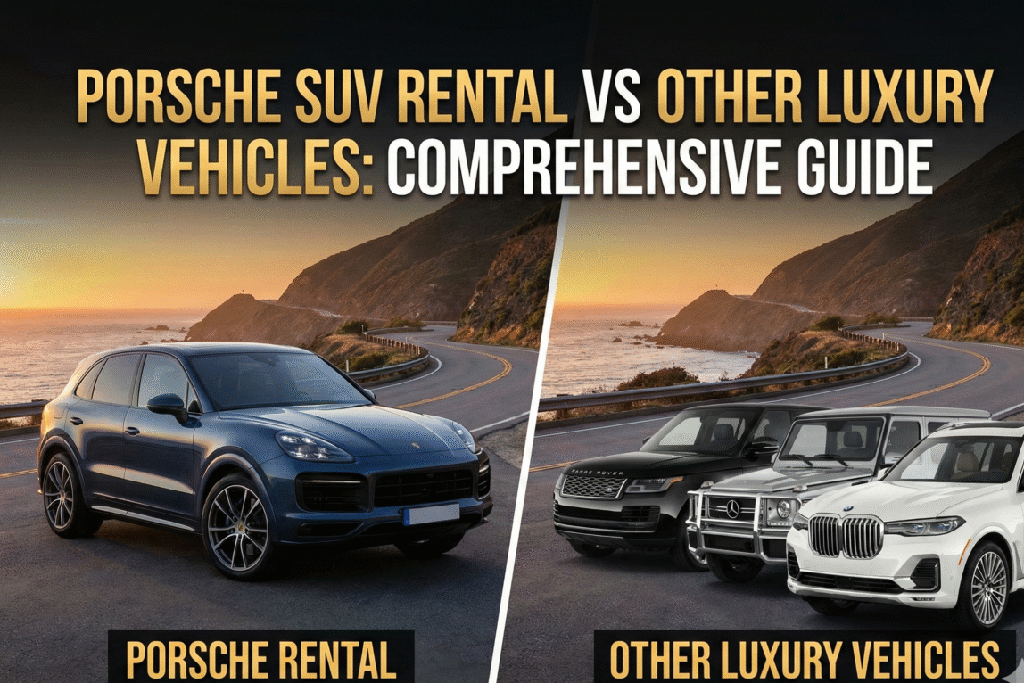 Porsche SUV Rental