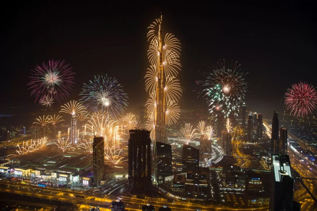 Car Rental Service in Dubai New Year's Eve in Dubai