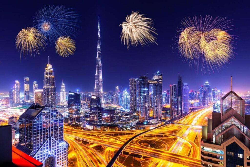 Car Rental Service in Dubai New Year's Eve in Dubai