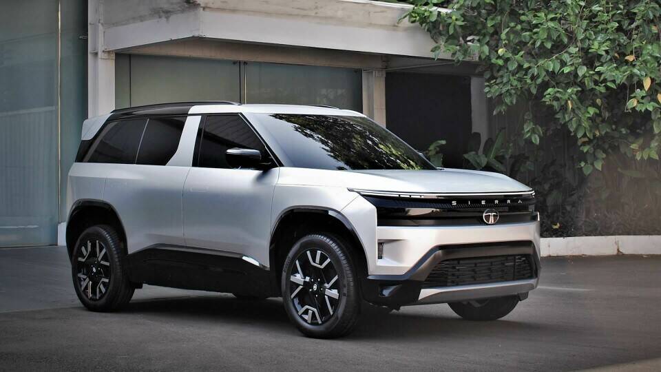 Car Rental Service in Dubai Tata Sierra 2025