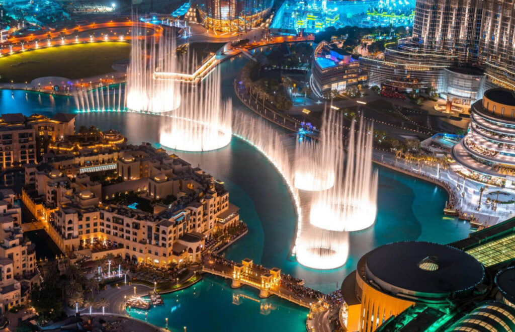 Car Rental Service in Dubai Dubai Fountain